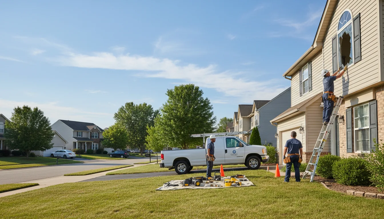 Expert window installer providing residential service in The Rock, GA